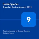 Studio Romantique Climatise, Terrasse Xxl, Hyper Centre Tarbes, Calme