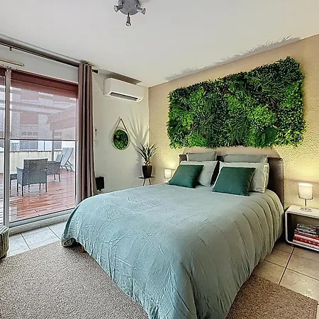 Rare En Centre Ville, Climatise Avec Terrasse Xxl Тарб